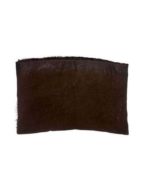 sciarpa donna marrone con lurex Faliero Sarti | DIAMANTEU97256